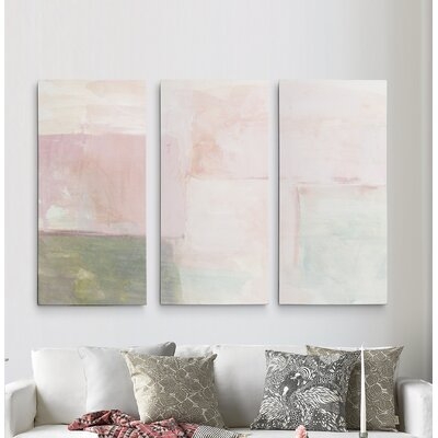 A Premium 'Morning Meditation II' Print Multi-Piece Image on Canvas - Image 0