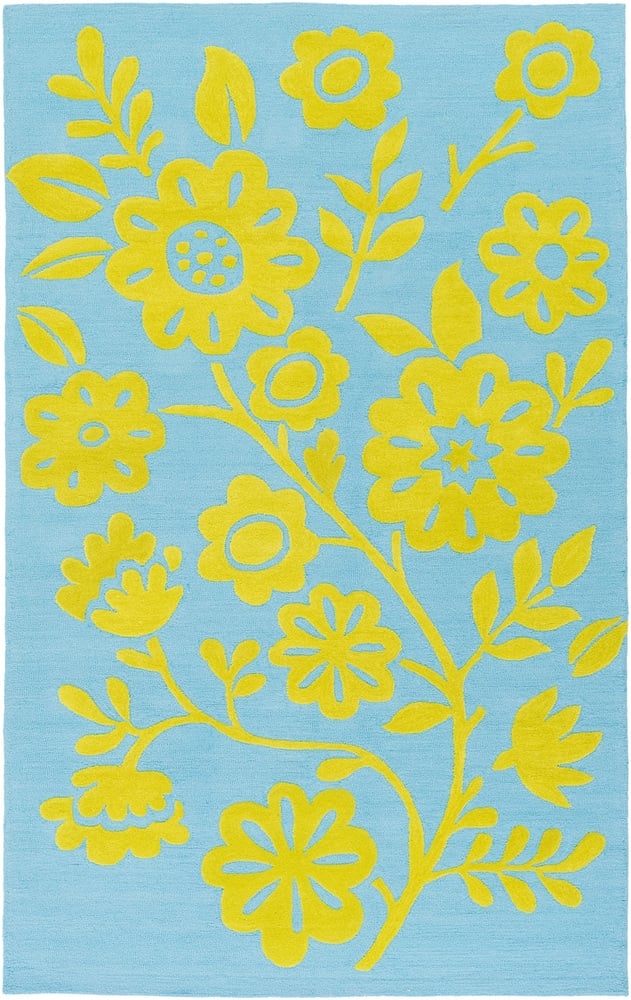 Skidaddle Green Indoor 2' x 3' Handmade Rug - Image 0