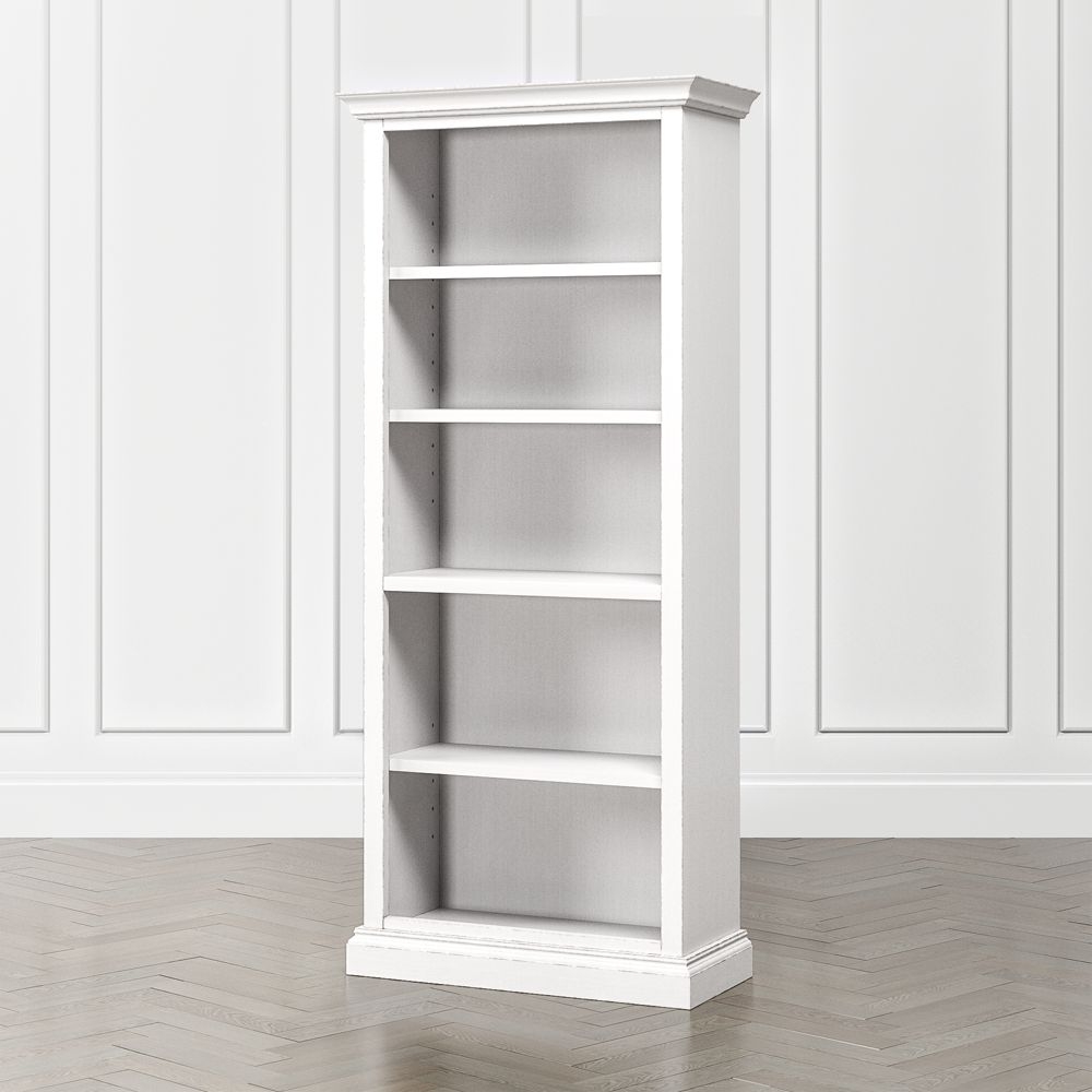 Cameo Dama Open Bookcase with Full Crown - Image 0