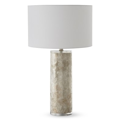 Mica Silver Table Lamp - Image 0