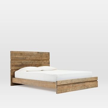 Emmerson Bed, Full, Stone Gray - Image 0