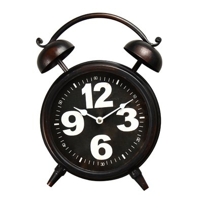 Old World-Inspired Retro Tabletop Clock - Image 0