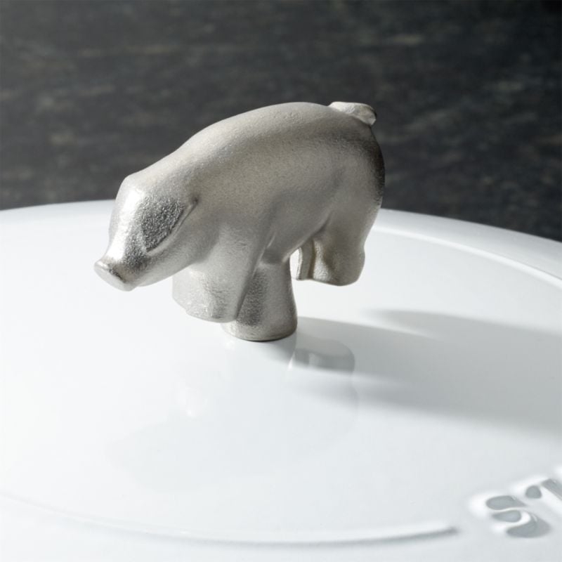 Staub Animal Knob Pig - Image 1