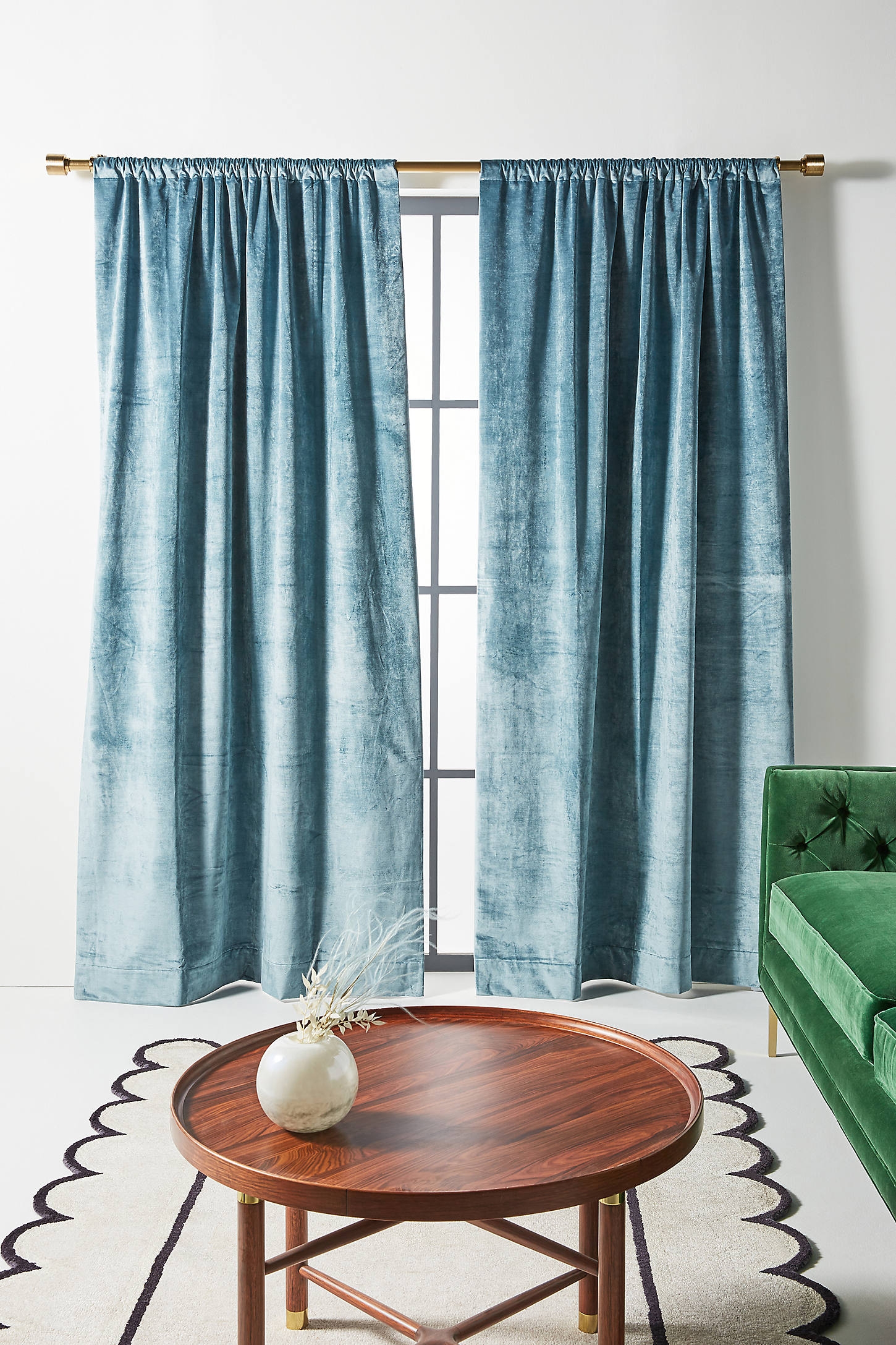 Matte Velvet Blackout Curtain - Image 0