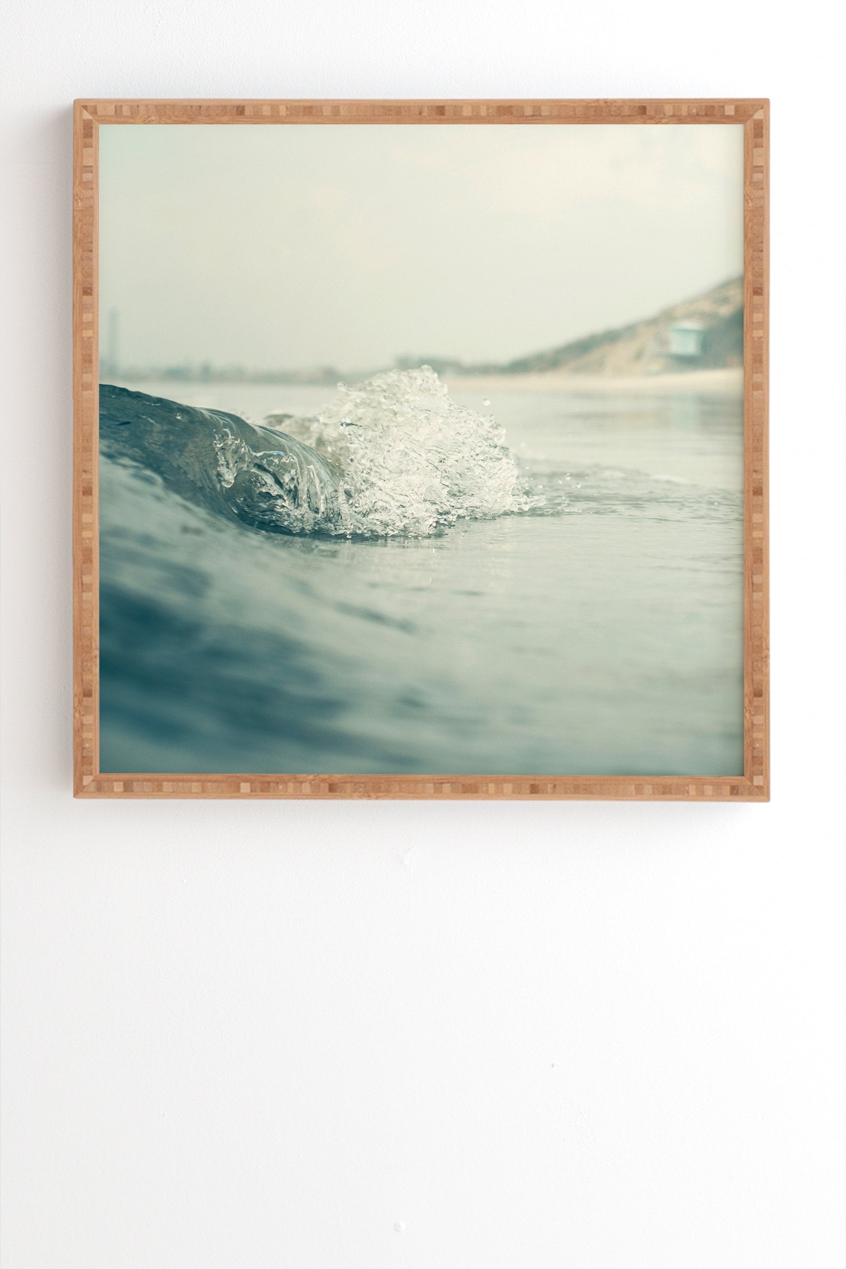 Bree Madden Ocean Wave Framed Wall Art - 20" x 20" - Image 0