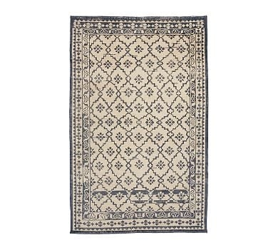 Gwyn Hand Knotted Rug, 8x10', Charcoal Multi - Image 0