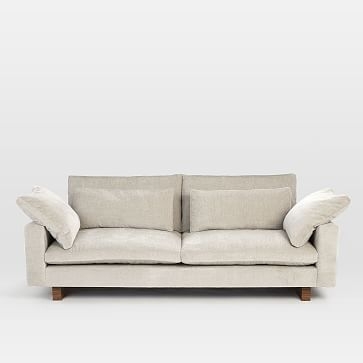 Harmony 82" Sofa (2.5 Seater), Linen Weave, Regal Blue - Image 3