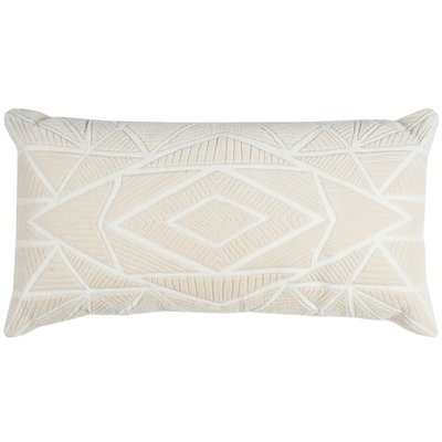 Bretagne Cotton Geometric Throw Pillow - Image 0