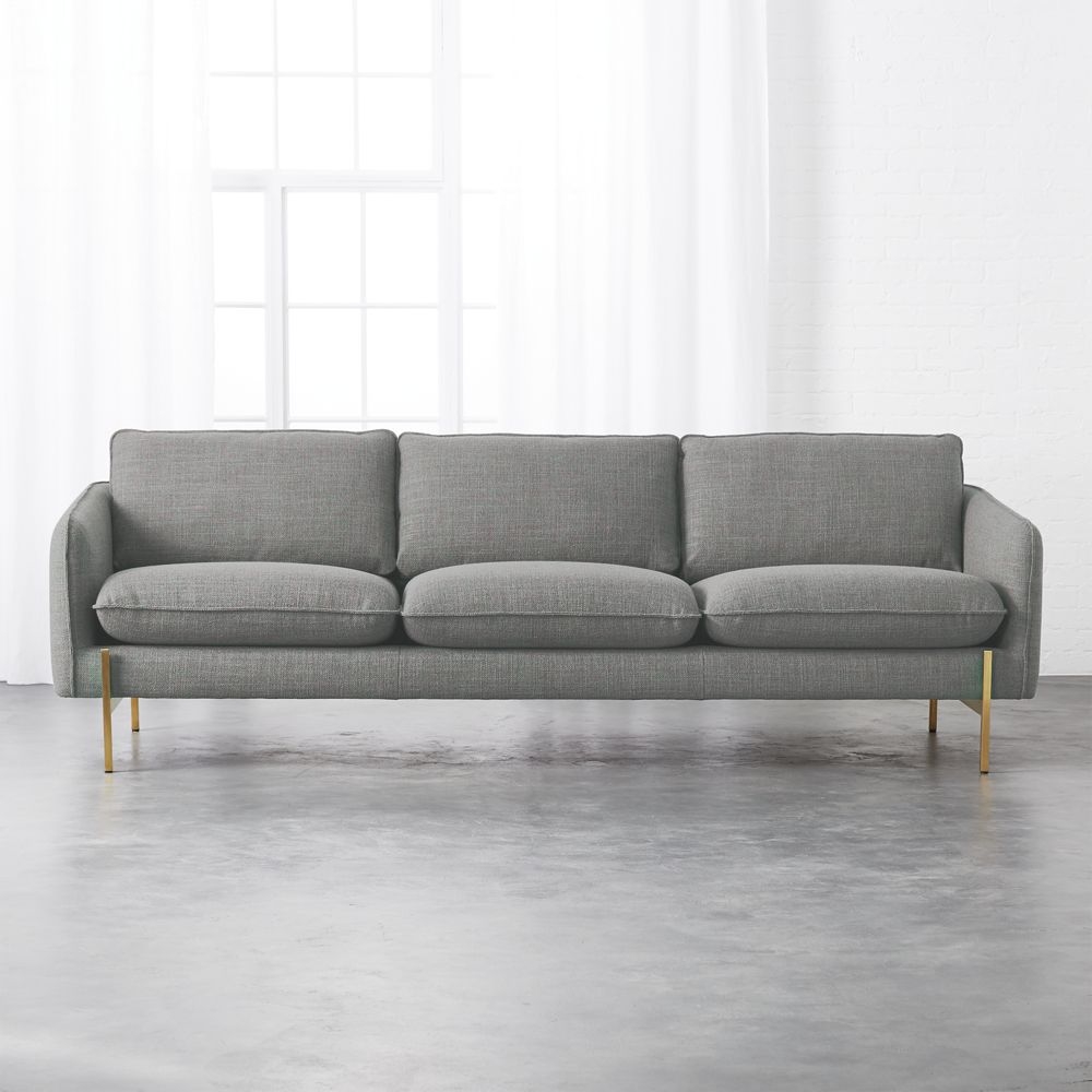 Hoxton Grey Sofa - Image 0