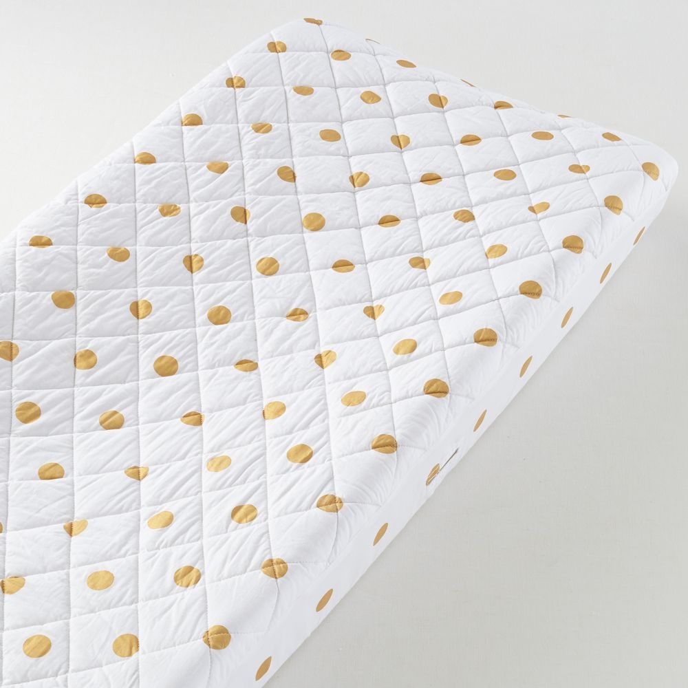 Gold Dot Changing Pad Cover - Image 0