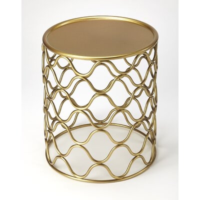 Turek Antique Gold Accent Table - Image 0