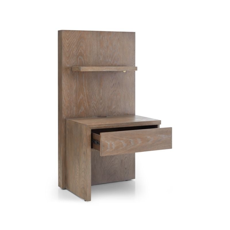 Atlas Left One Panel Night Stand with Light - Image 1