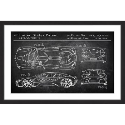 'BMW Sports Car' Framed Painting Print - Image 0