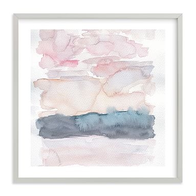 Hebridean Sunset No 1 Wall Art by Minted(R), 30"x30", Gray - Image 0
