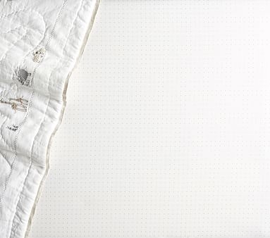 Organic Dakota & Organic Sweet Dot Fitted Crib Sheet Set of 2, Multi/Oatmeal - Image 2