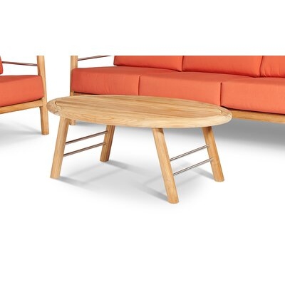 Armrong Teak Outdoor Coffee Table - Image 0