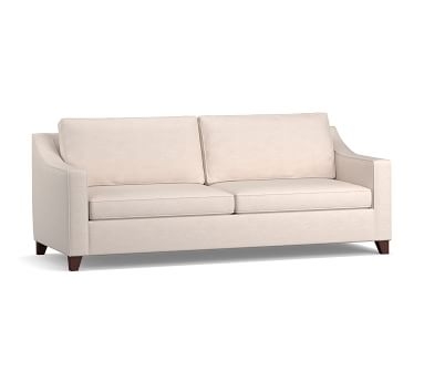 Cameron Slope Arm Upholstered Deep Seat Sofa 2-Seater 85", Polyester Wrapped Cushions, Performance Tweed Ecru - Image 5