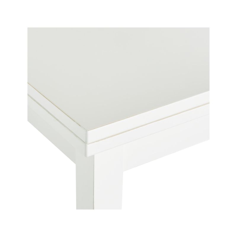 Pratico White Extension Square Dining Table - Image 8