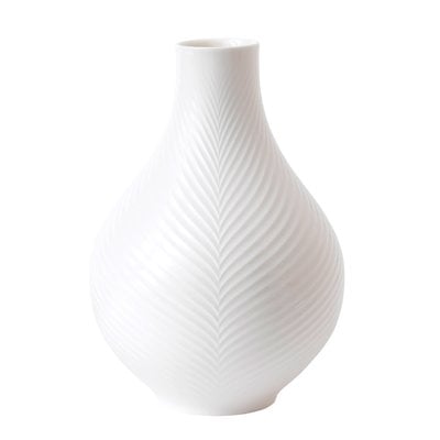 White Folia Table Vase - Image 0