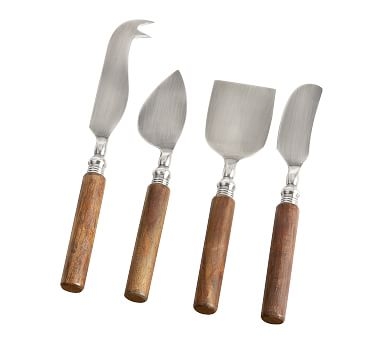 Chateau Wood Handled Cheese Knives, Set of 4 - Image 2
