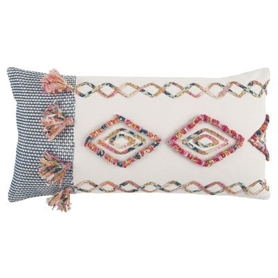 Diyadin Decorative 100% Cotton Lumbar Pillow - Image 0