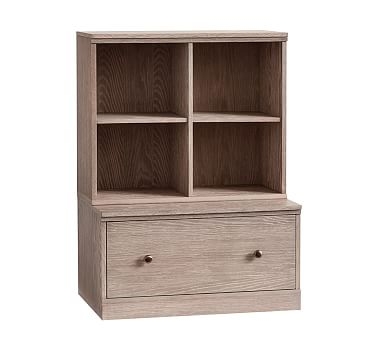 Cameron 1 Cubby & 1 Drawer Base Set, Hertiage Fog, In-Home Delivery - Image 0