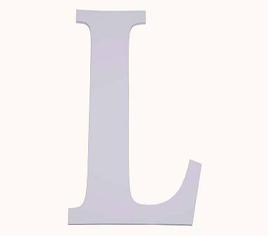 Mini Harper Painted Letter, Lavender, L - Image 0