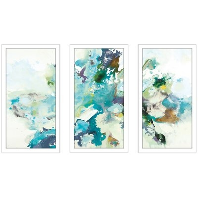'Remeet' Framed Painting Print Multi-Piece Image on Glass - Image 0