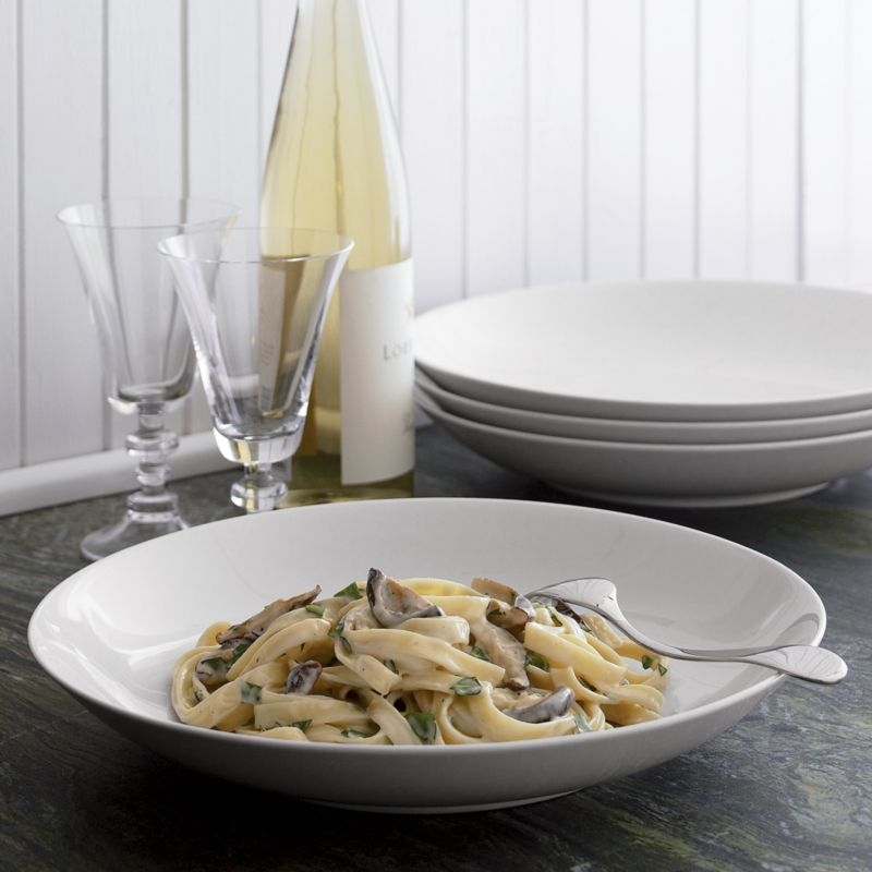 Aspen Porcelain Coupe Low Bowl - Image 5