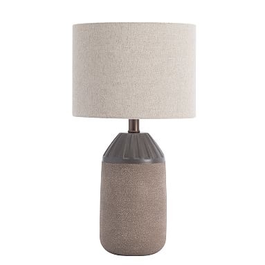 Ridged Ceramic Table Lamp - Image 0