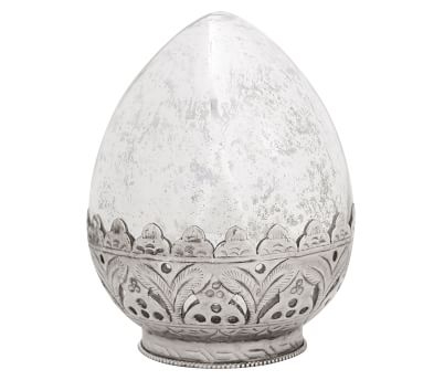 Madeline Mercury Glass Eggs - Small - Image 3