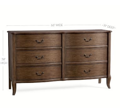 Calistoga Extra-Wide Dresser, Hewn Oak - Image 3