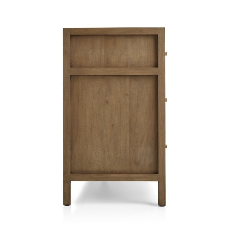 Keane Driftwood 6-Drawer Dresser - Image 4