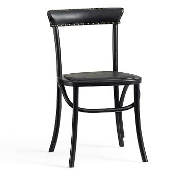 Lucas Dining Side Chair, Black - Image 0