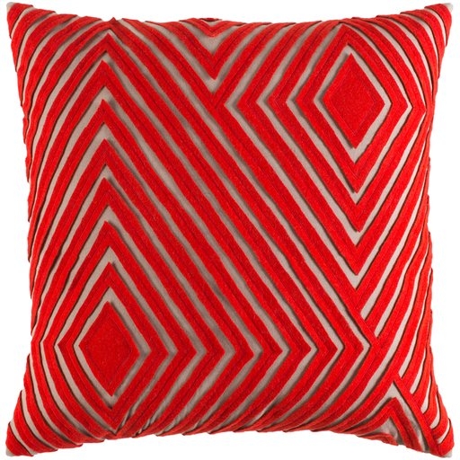 Denmark Throw Pillow, 22" x 22", with poly insert - Image 2