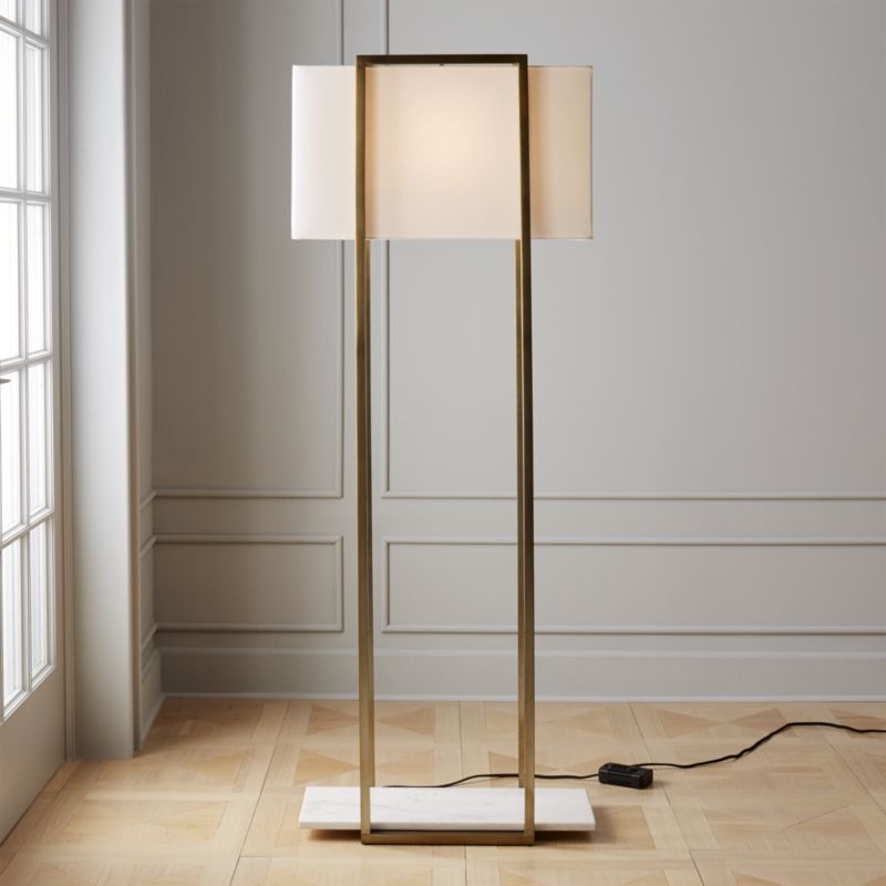 Dauphine Marble Floor Lamp - Image 2