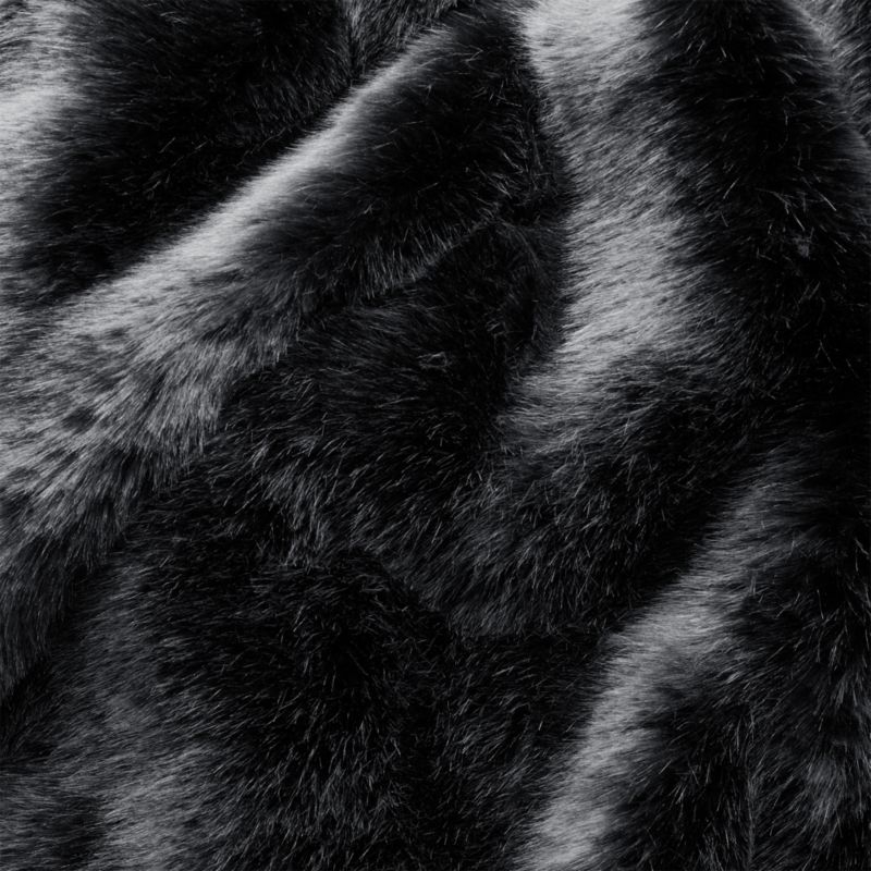 Premium Grey Faux Fur Full/Queen Blanket - Image 2