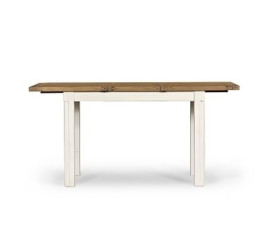 Hart Reclaimed Wood Rectangular Dining Table, Driftwood/Limestone White - Image 0
