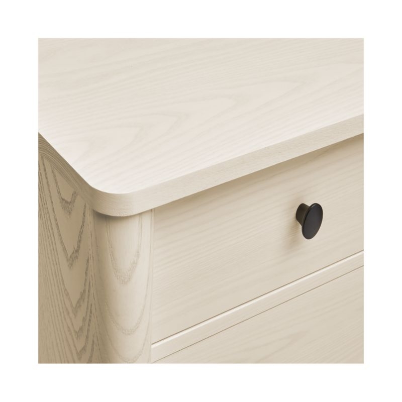 Gia Cream Ash 5-Drawer Dresser - Image 3