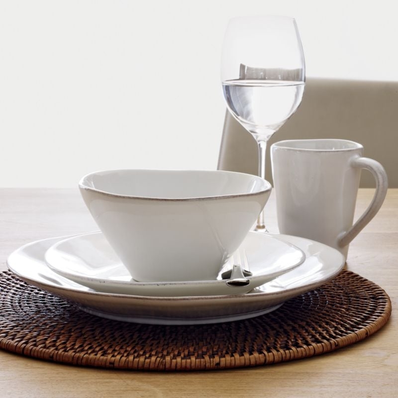 Marin White Saucer Plate - Image 4