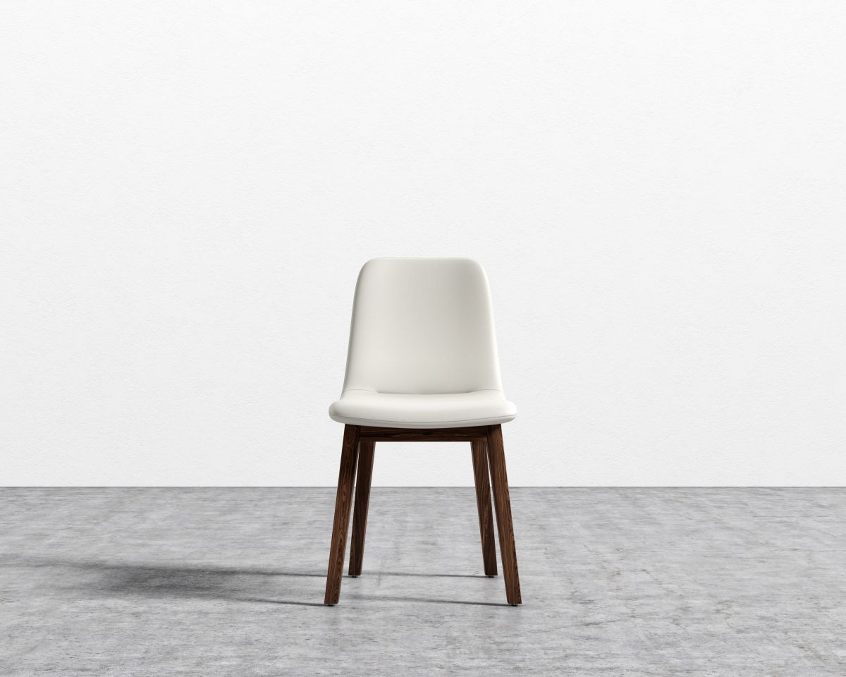 Aubrey Side Chair - Walnut Stain Monaco Cream - Image 0