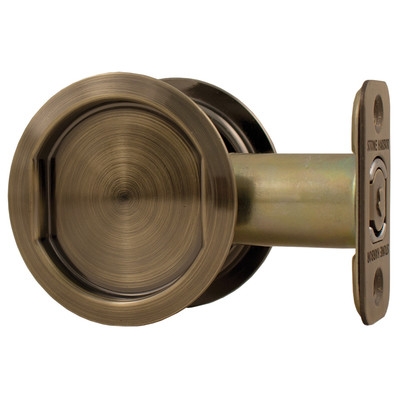 Round Pocket Door Lock Hardware - Image 0