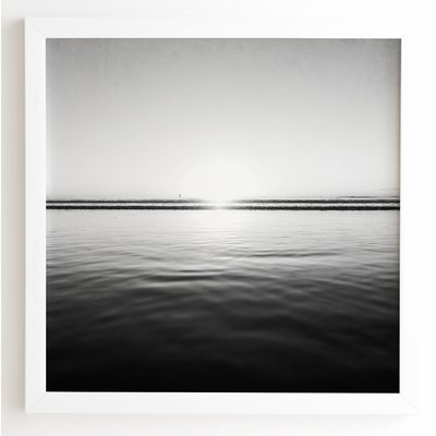 Calm Sea by Bree Madden - Picture Frame Photograph Print on Wood - Image 0