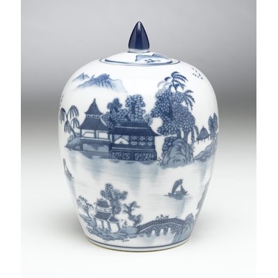 Pagoda Ginger Decorative Jar - Image 0