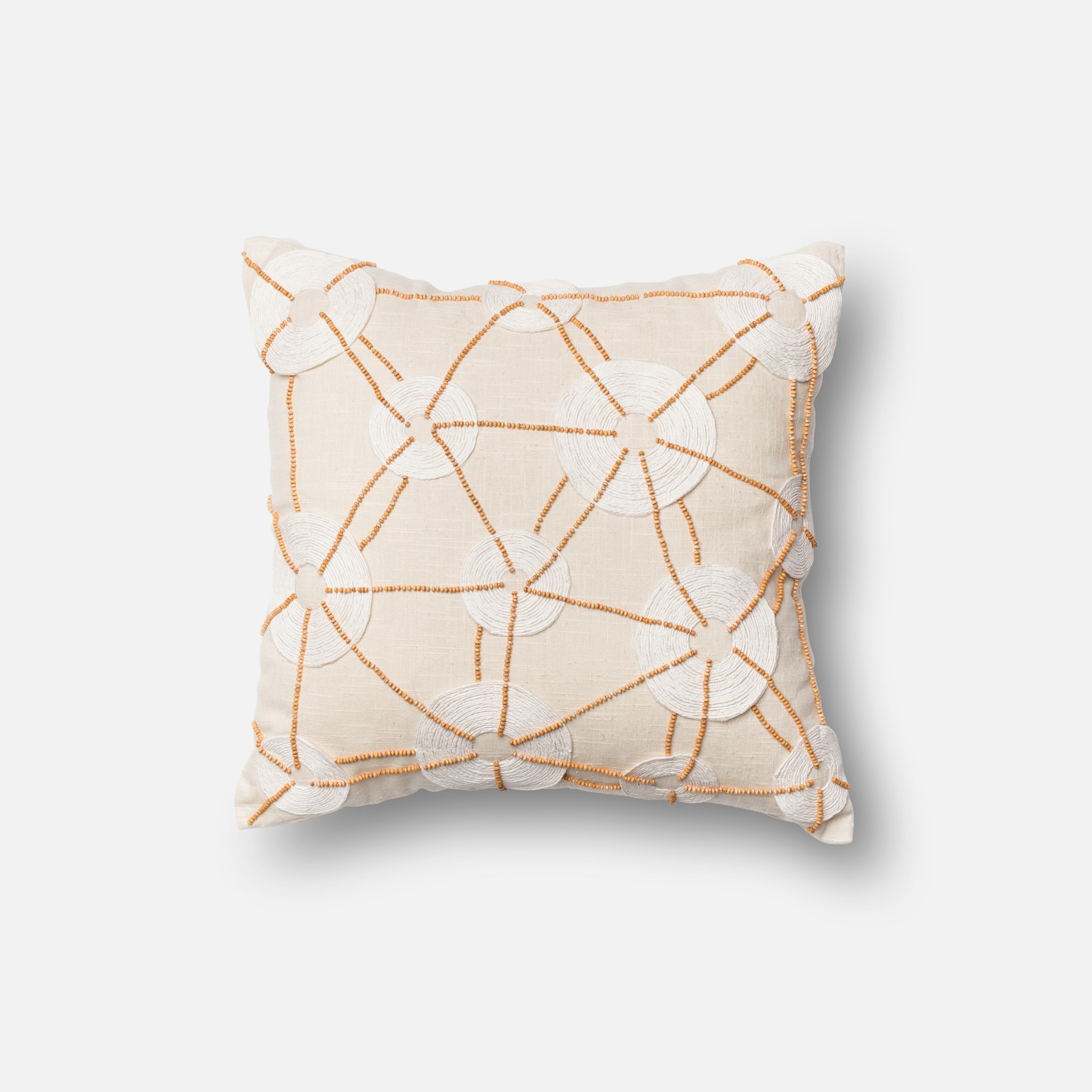 PILLOWS - IVORY - 18" X 18" Cover Only - Image 0