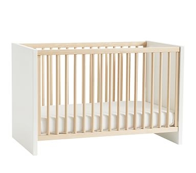Layton Crib, Natural/Simply White, Flat Rate - Image 0