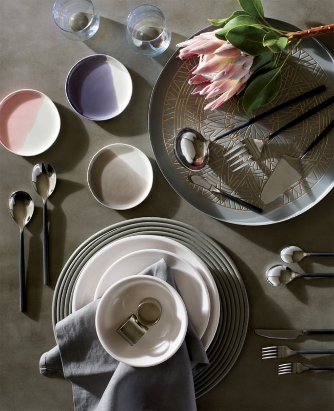 Bolt Grey Linen Napkin Set of 4 - Image 1