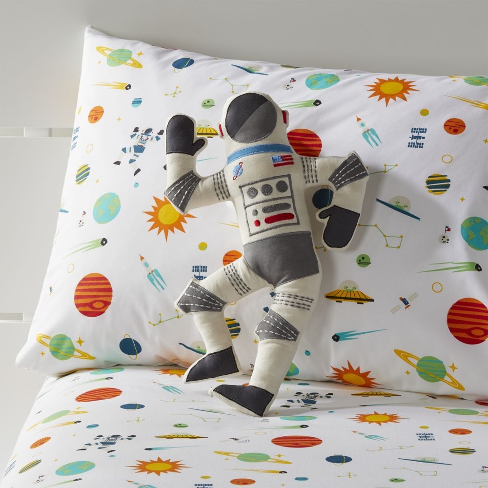 Cosmos Astronaut Throw Pillow - Image 0