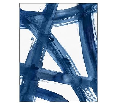 Blue Expression 2, Canvas, 36 x 45" - Image 0