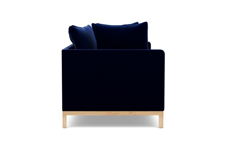 Jasper Sofa with Oxford Blue Fabric and Natural Oak legs - Image 2